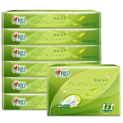 MAUM Facial tissue Pack (40sheets x 6 packs)