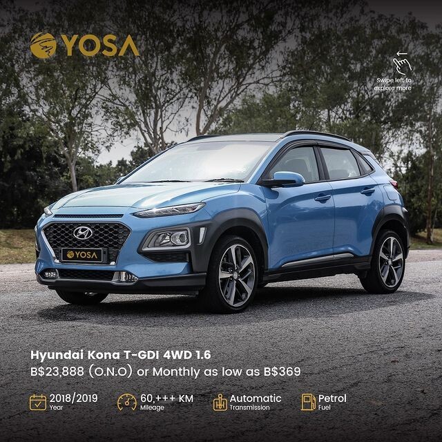 Hyundai Kona T-GDI 4WD (1.6) Auto