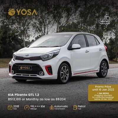 Kia  Picanto GTL 1.2L