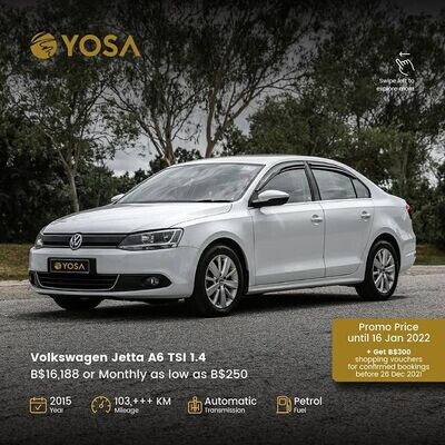 Volswagen Jetta A6 TSI (1.4) Auto