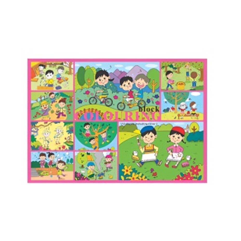 CP - SBDB75135 Bee-Creative Colouring Book 135gsm (10s)