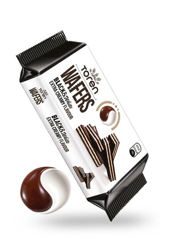 Toren Wafers - Black &amp; White Extra Creamy Flavour 55g