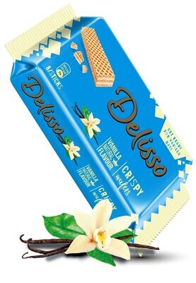 Delisso -  Vanilla Natural Flavours Crispy Wafer 60g