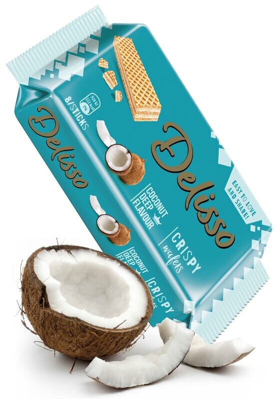 Delisso - Coconut Deep Flavour Crispy Wafer 60g