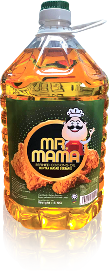 Mr Mama Cooking Oil, Size 5 Liters: Mr Mama Cooking Oil 5 Liters