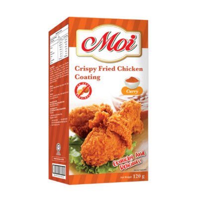 Moi Crispy Fried Chicken Coating Curry 120g