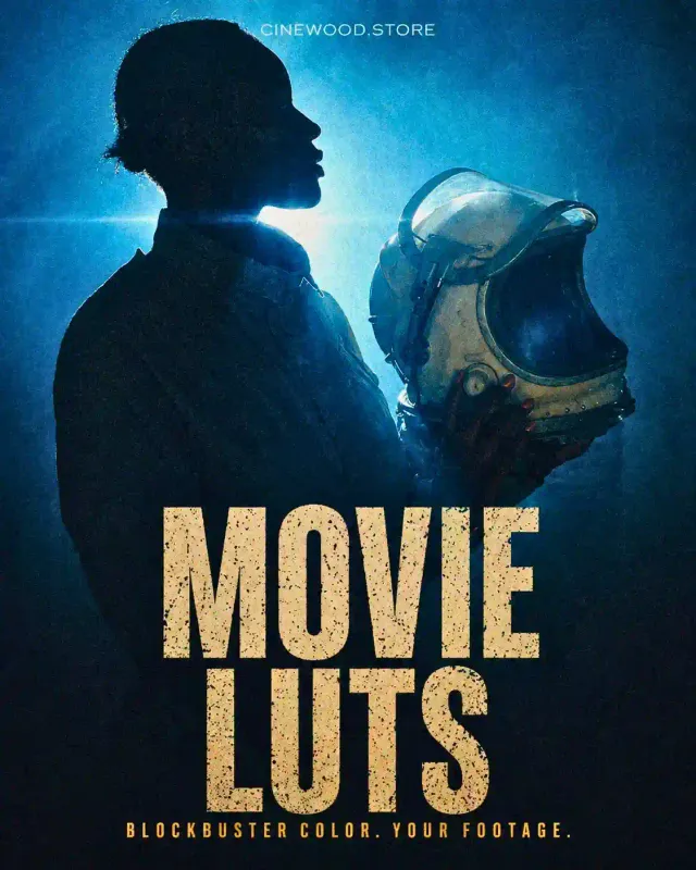 Blockbuster movie LUTs for video editors | Hollywood color grade DaVinci Premiere | Cinewood