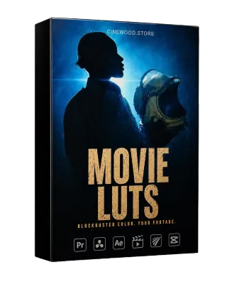 Blockbuster movie LUTs for video editors | Hollywood color grade DaVinci Premiere | Cinewood