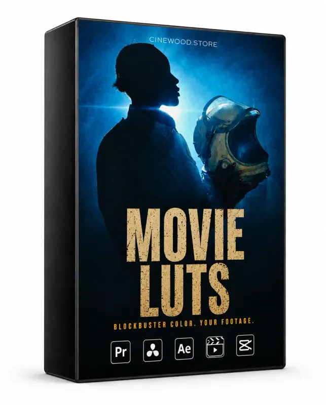 Blockbuster movie LUTs for video editors | Hollywood color grade DaVinci Premiere | Cinewood