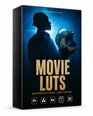 Blockbuster movie LUTs for video editors | Hollywood color grade DaVinci Premiere | Cinewood