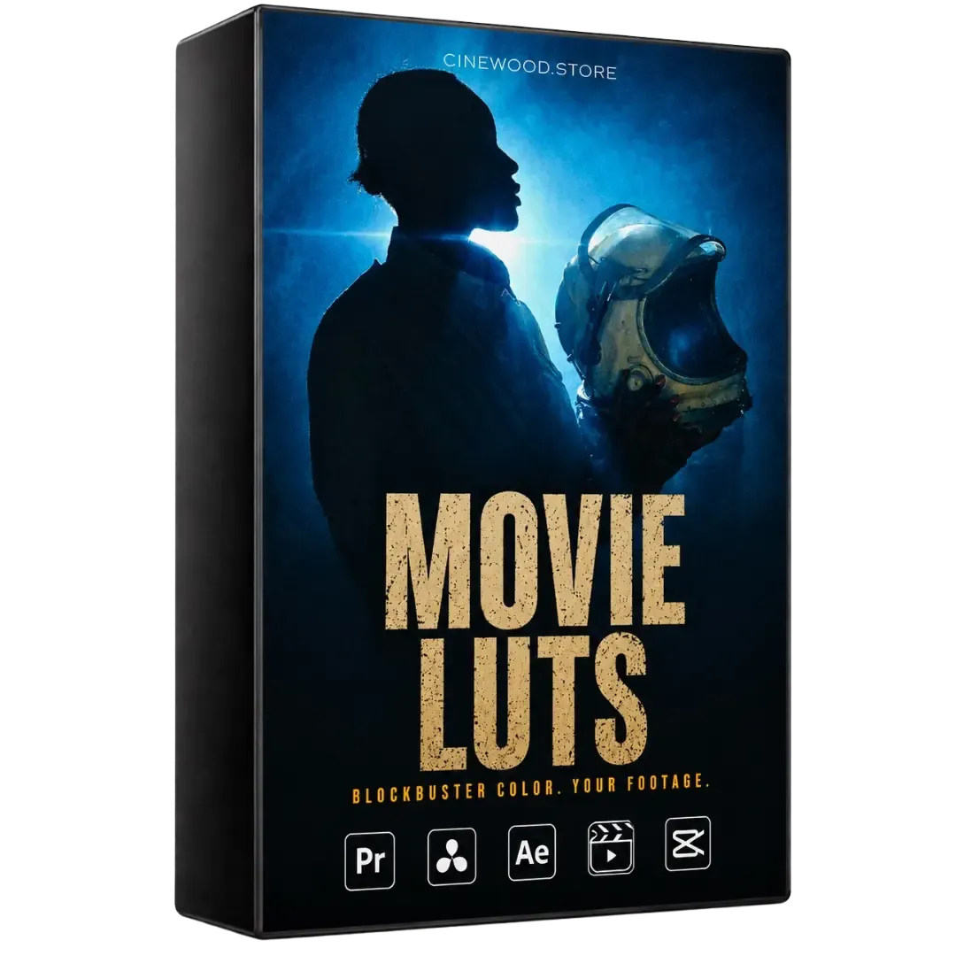 Cinewood Movie LUTs — Hollywood film color grading LUTs for Premiere Pro and DaVinci Resolve