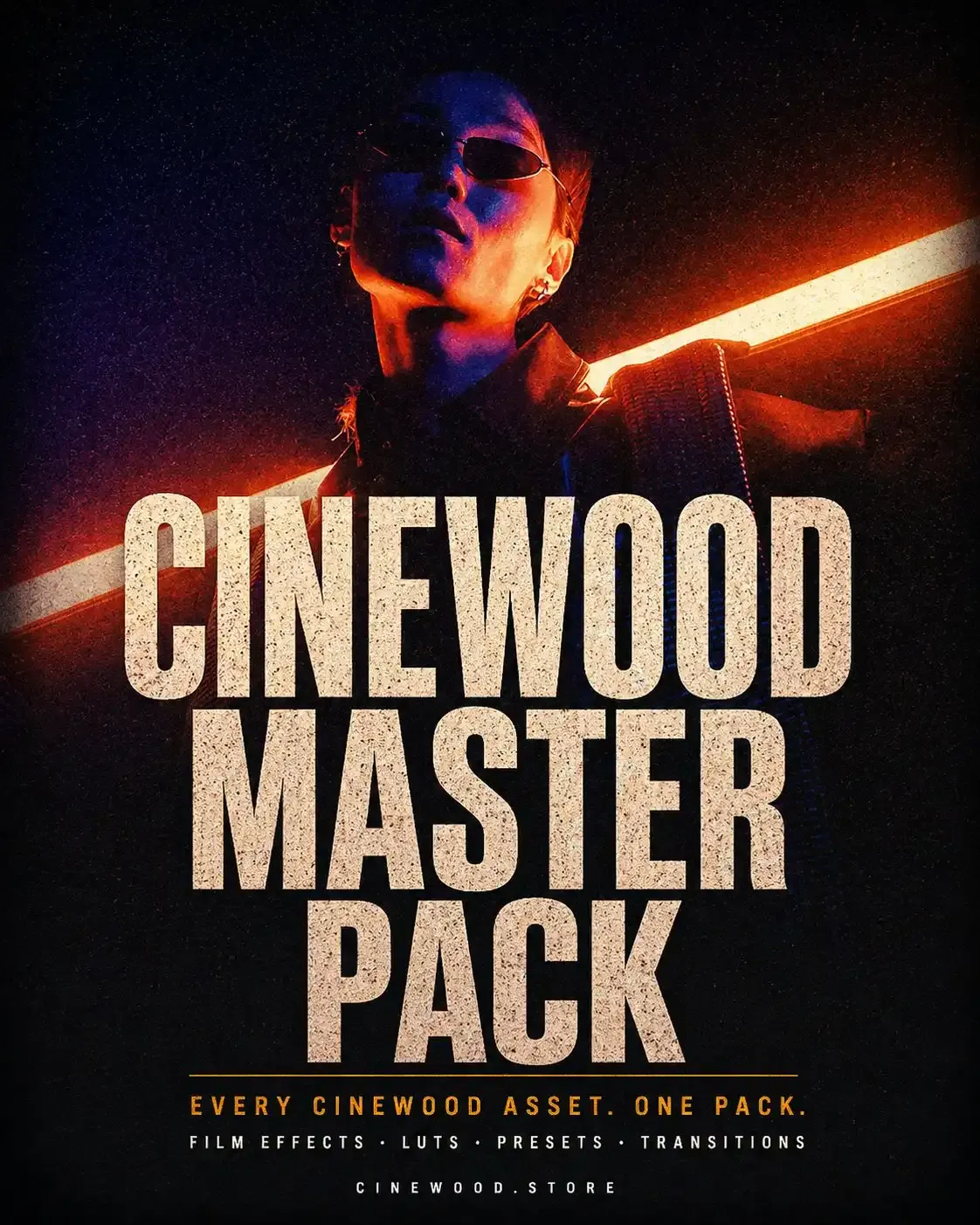 Ultimate filmmaker bundle — LUTs presets film effects transitions | all Cinewood assets one pack