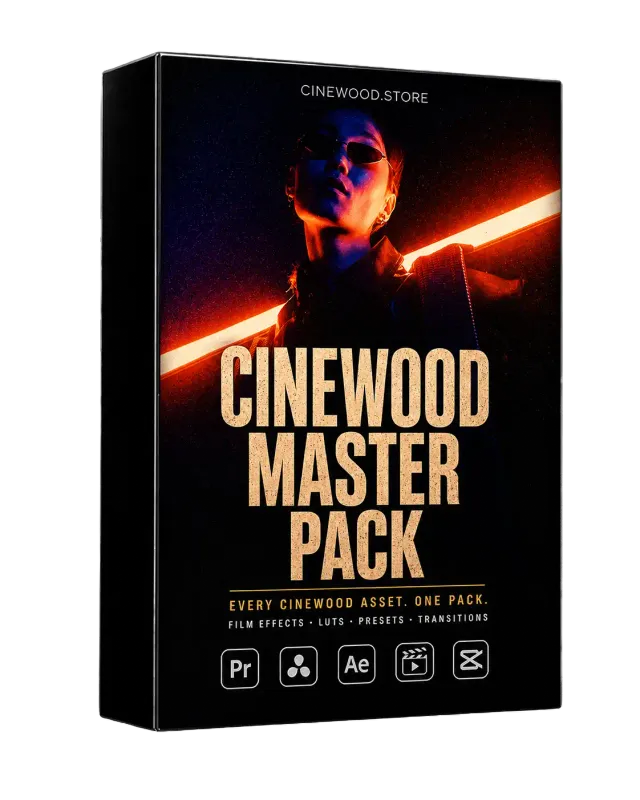 Cinewood Masterpack cinematic filmmaking and photo editing bundle