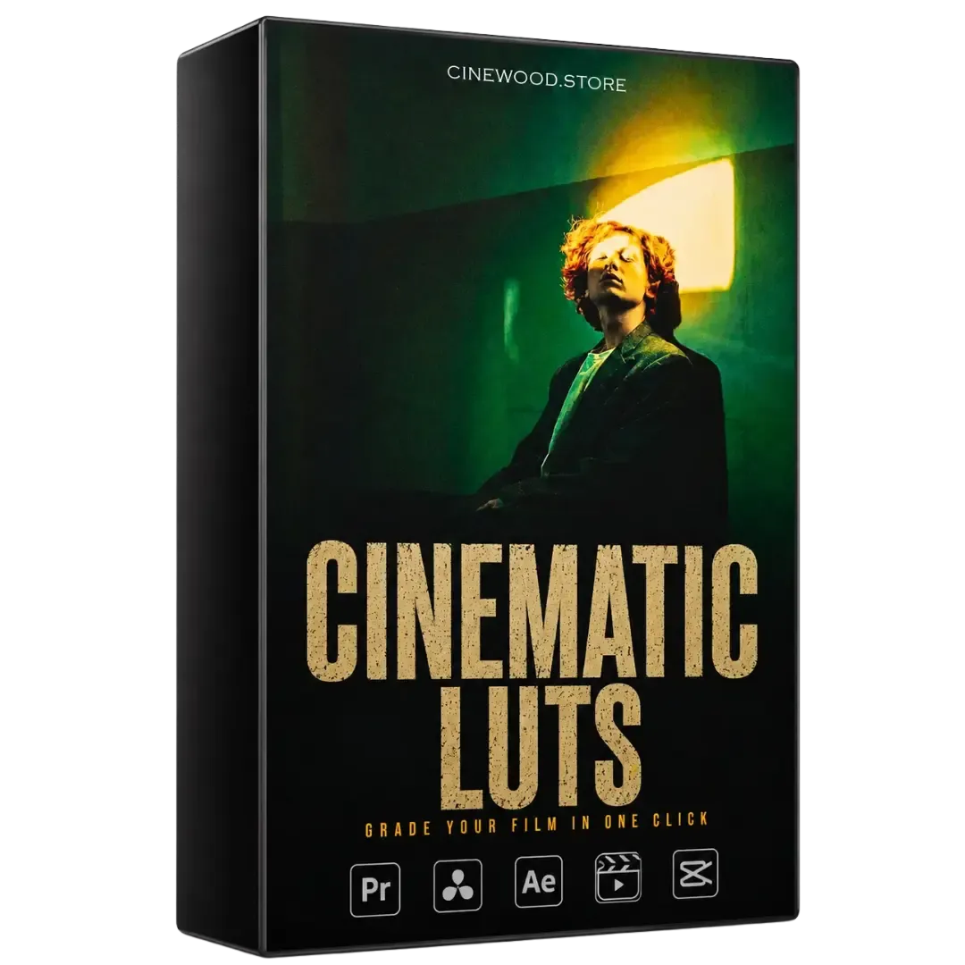 Cinematic LUTs 200 Color Grades Premiere DaVinci After Effects Final Cut CapCut