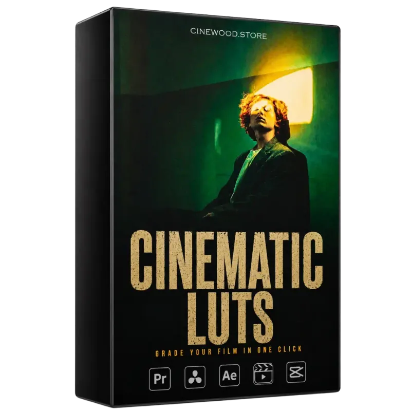 Cinematic LUTs 200 Color Grades Premiere DaVinci After Effects Final Cut CapCut