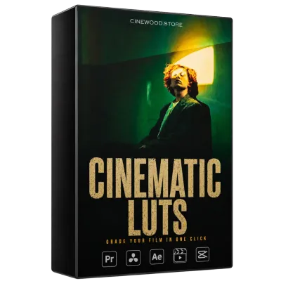 Cinewood Cinematic LUTs — professional color grading LUTs for Premiere Pro DaVinci Resolve and Final Cut