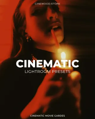 Cinematic Lightroom presets for moody film-style photo editing