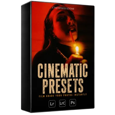 Cinewood Cinematic Presets — professional cinematic Lightroom presets for photographers