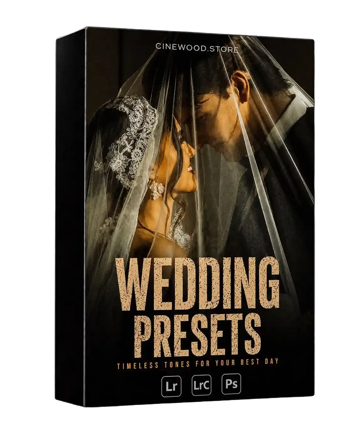 Wedding Lightroom presets for photographers | soft romantic cinematic edits | Cinewood.store