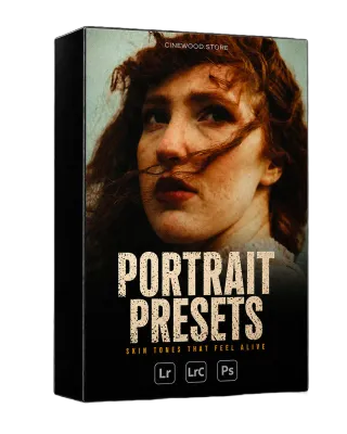 Portrait Lightroom presets for skin tones | professional photo editing presets | Cinewood.store