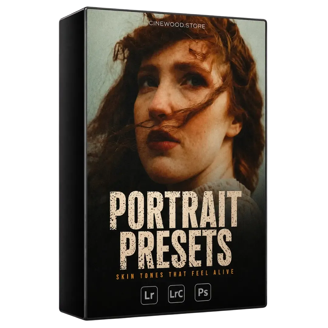 Cinewood Portrait Presets — skin tone and couples Lightroom presets for portrait photographers