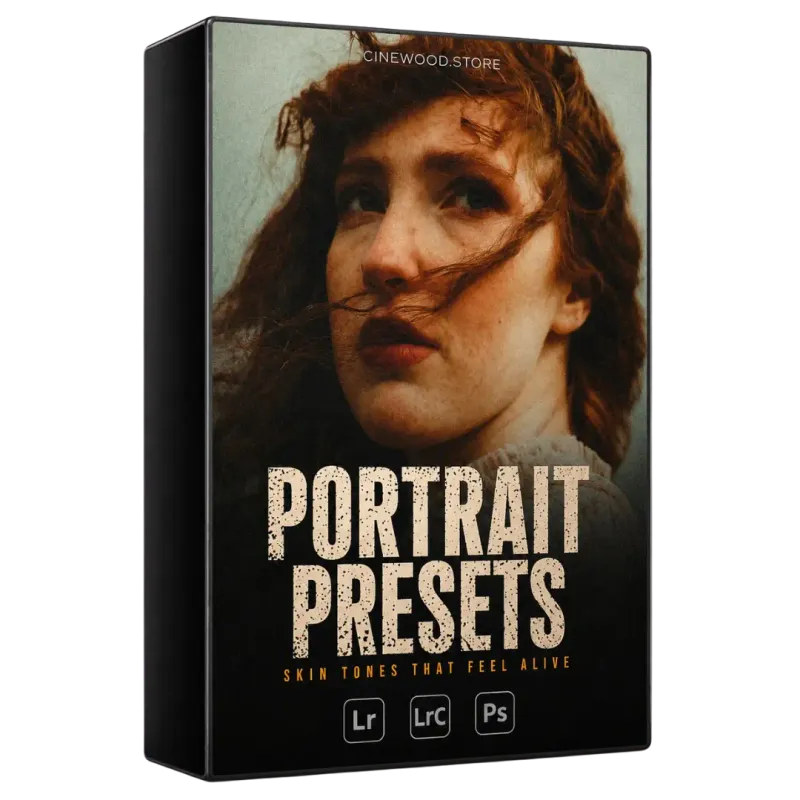 Cinewood Portrait Presets — skin tone and couples Lightroom presets for portrait photographers