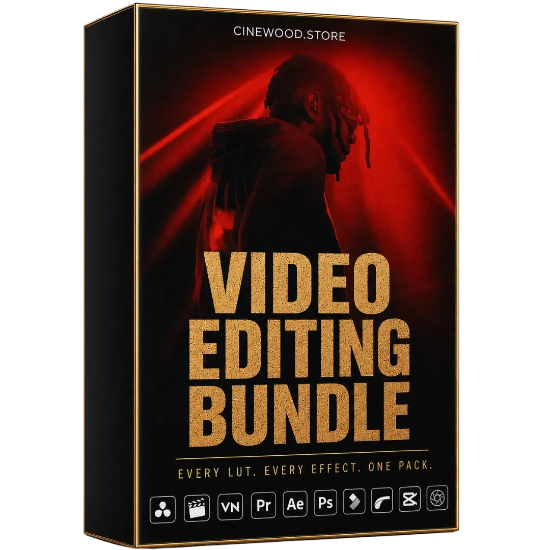 Cinewood Video Editing Bundle — every LUT and film effect in one pack