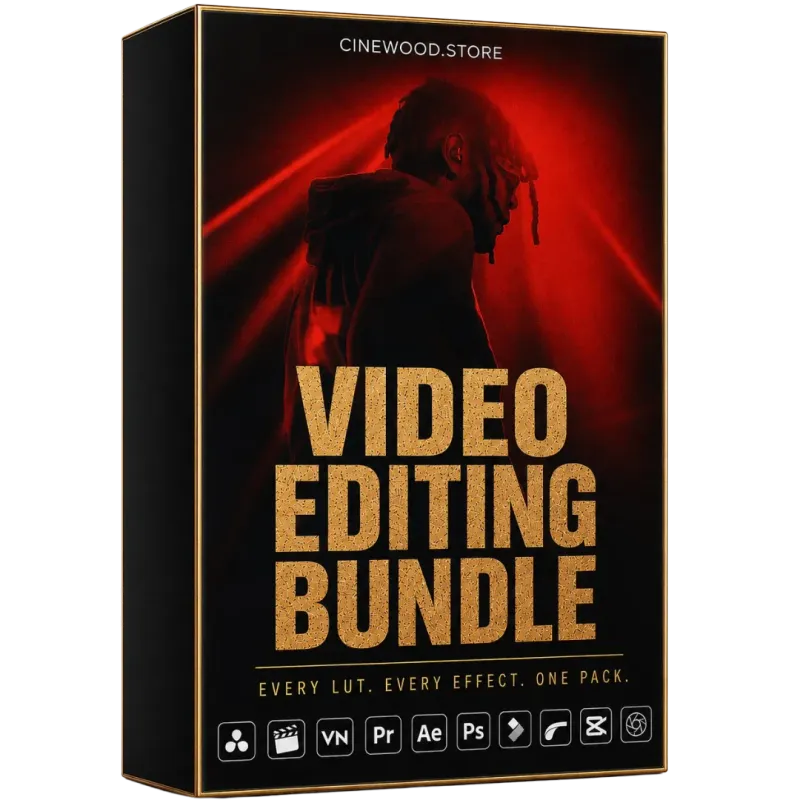 Cinewood Video Editing Bundle — every LUT and film effect in one pack