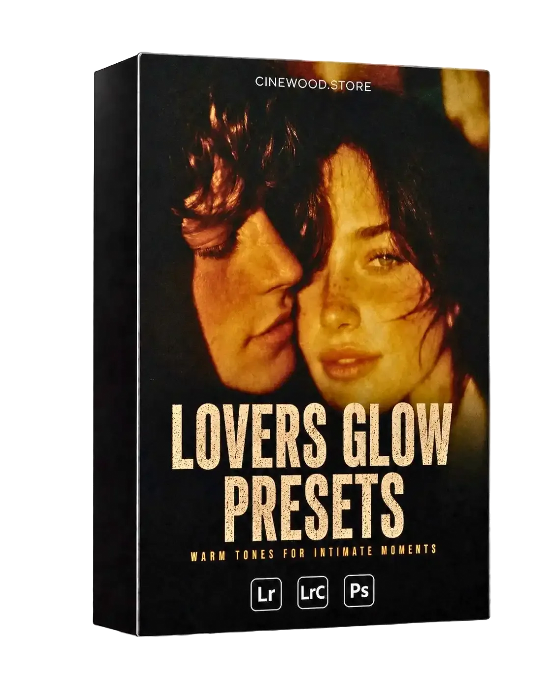 Couples Lightroom presets warm tones | romantic film look photo editing | Cinewood.store