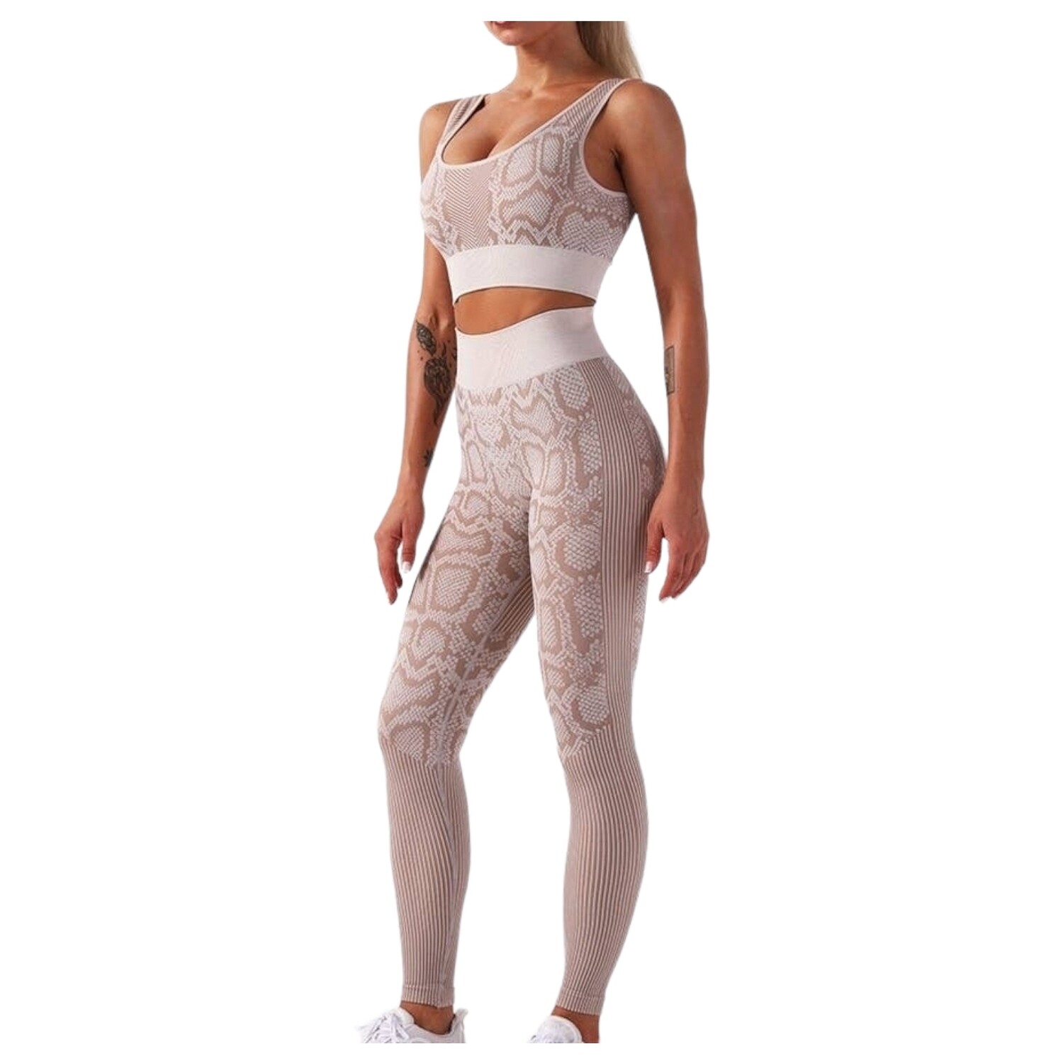 Top &quot;Snake&quot;, Größe: S, Farbe: beige