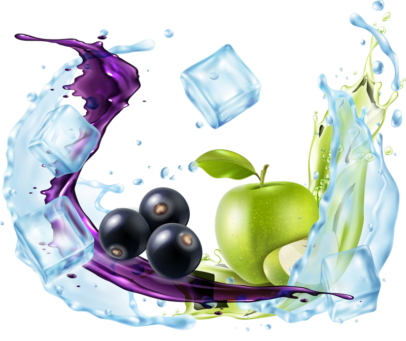 Blackcurrant Apple Ice E-Juice Freebase