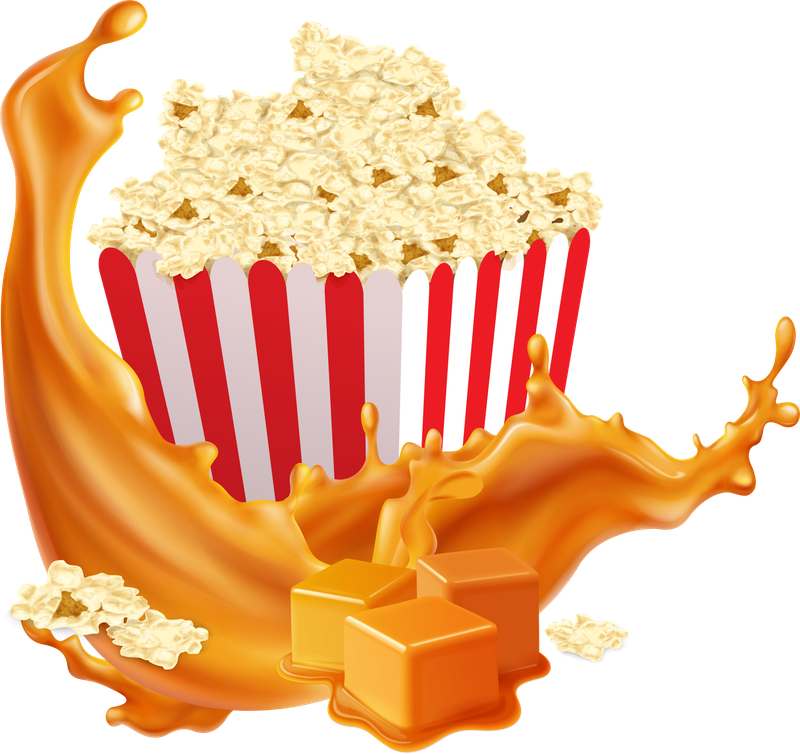 Caramel Popcorn E-juice Freebase