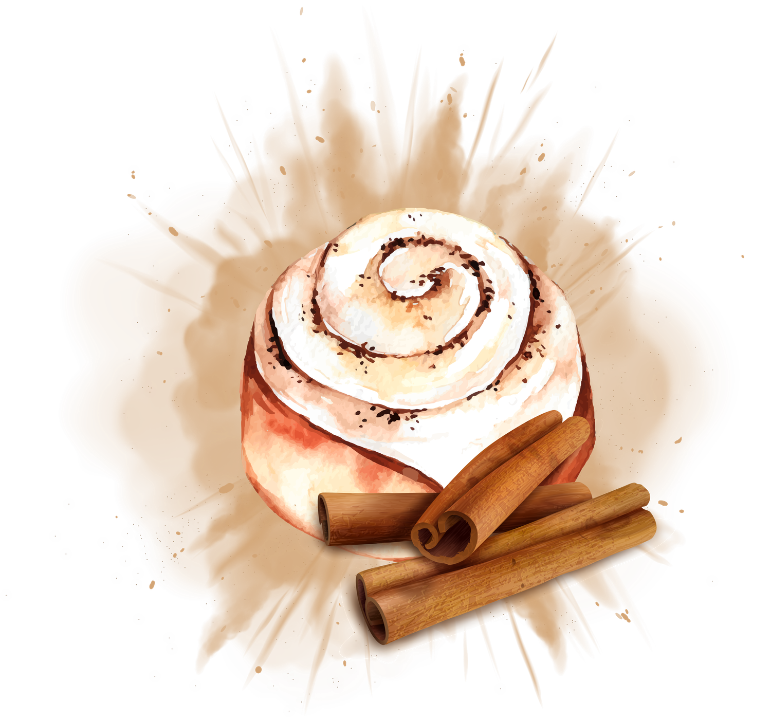 Glazed Cinnamon Roll E-Juice Freebase