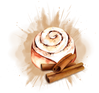 Glazed Cinnamon Roll E-Juice Freebase