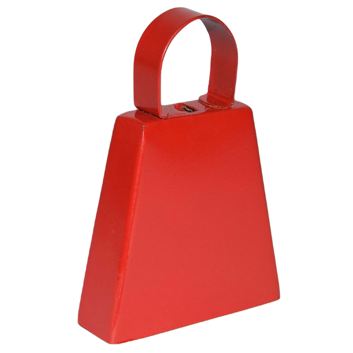 Cowbell Red Plain Post Box Cowbell .