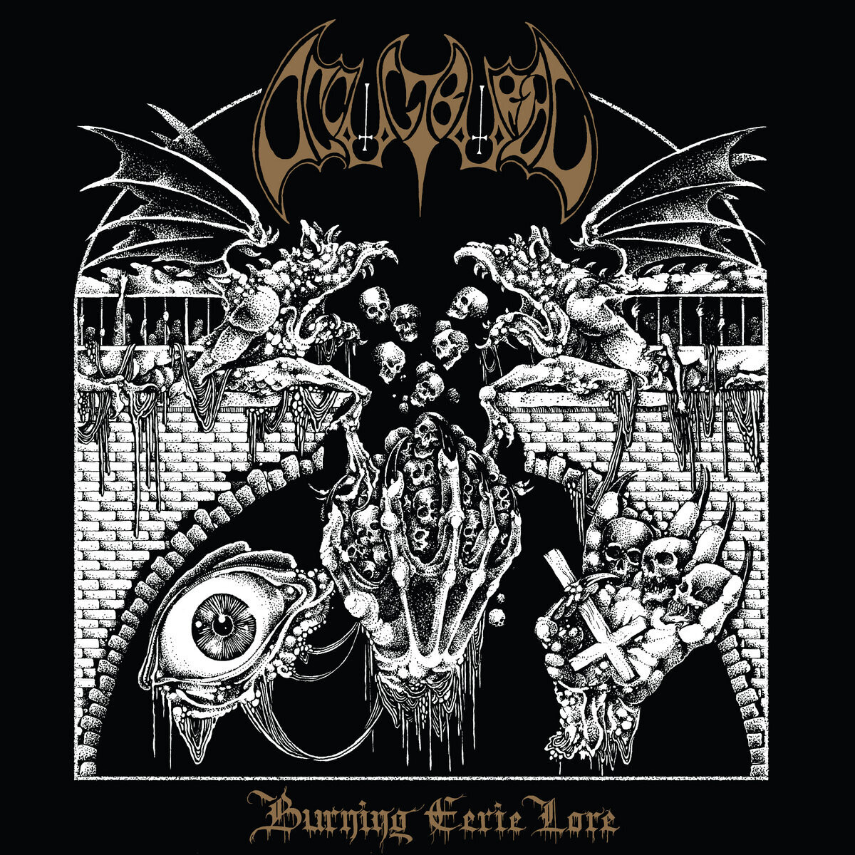 OCCULT BURIAL - Burning Eerie Lore LP
