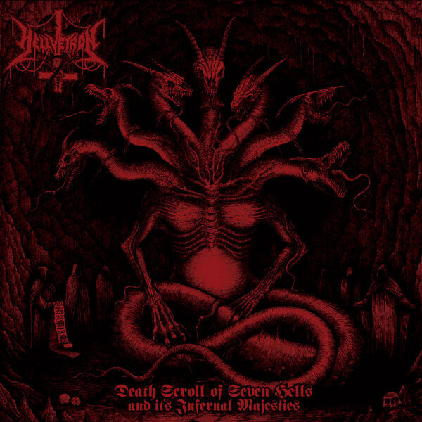 HELLVETRON - Death Scroll of Seven Hells and Its Infernal Majesties LP