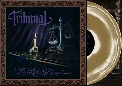 TRIBUNAL - The Weight Of Remembrance LP GOLD/BONE