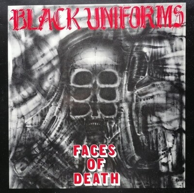 BLACK UNIFORMS - Faces Of Death LP