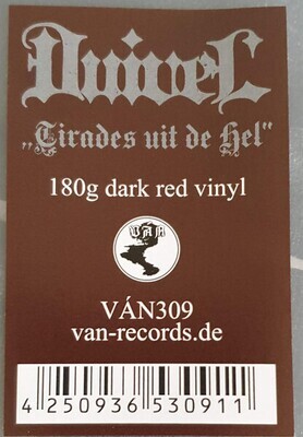 DUIVEL - Tirades uit de Hel LP