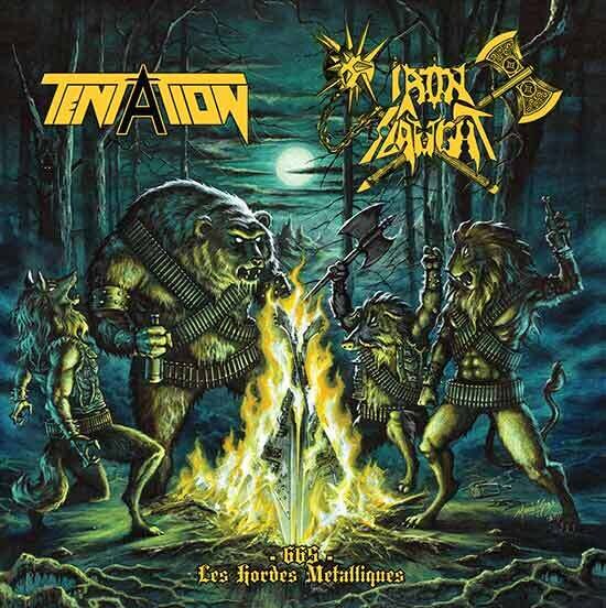 TENTATION - Les Hordes Metalliques LP