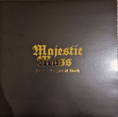 MAJESTIC MASS - Savage Empire Of Death Pic LP