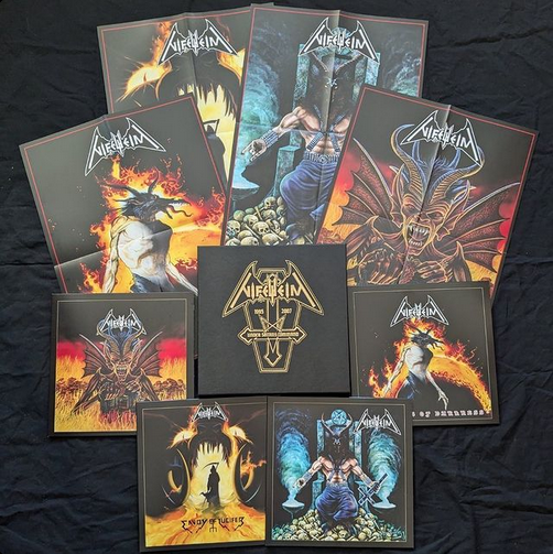 NIFELHEIM - Under Satan&#39;s Command PICLP BOX-SET
