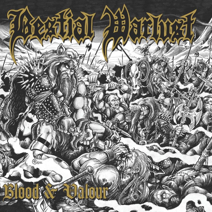 BESTIAL WARLUST - Blood &amp; Valour LP