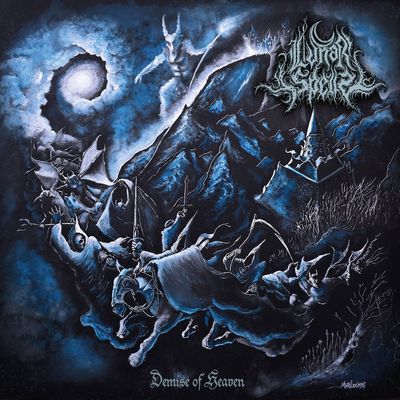 LUNAR SPELLS - Demise Of Heaven LP BLUE/BLACK