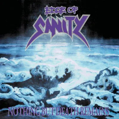 EDGE OF SANITY - Nothing But Death Remains LP BLUE