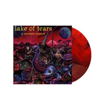 LAKE OF TEARS - A Crimson Cosmos LP MARBLE RED