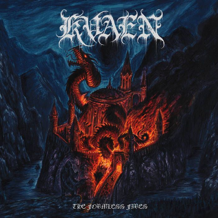 KVAEN - The Formless Fires LP ORANGE MARBLE