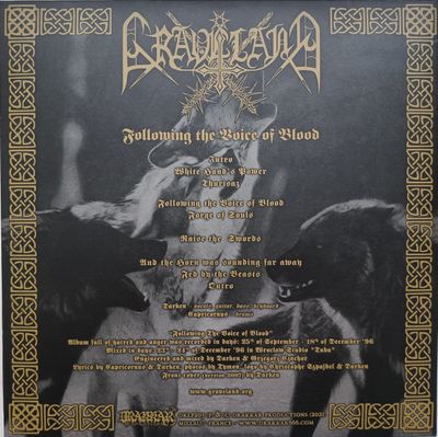 GRAVELAND - Following The Voice Of Blood 2xLP