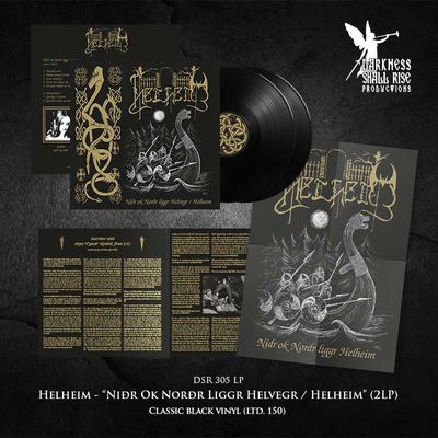 HELHEIM - Niðr ok Norðr liggr Helvegr / Helheim 2xLP (pre)